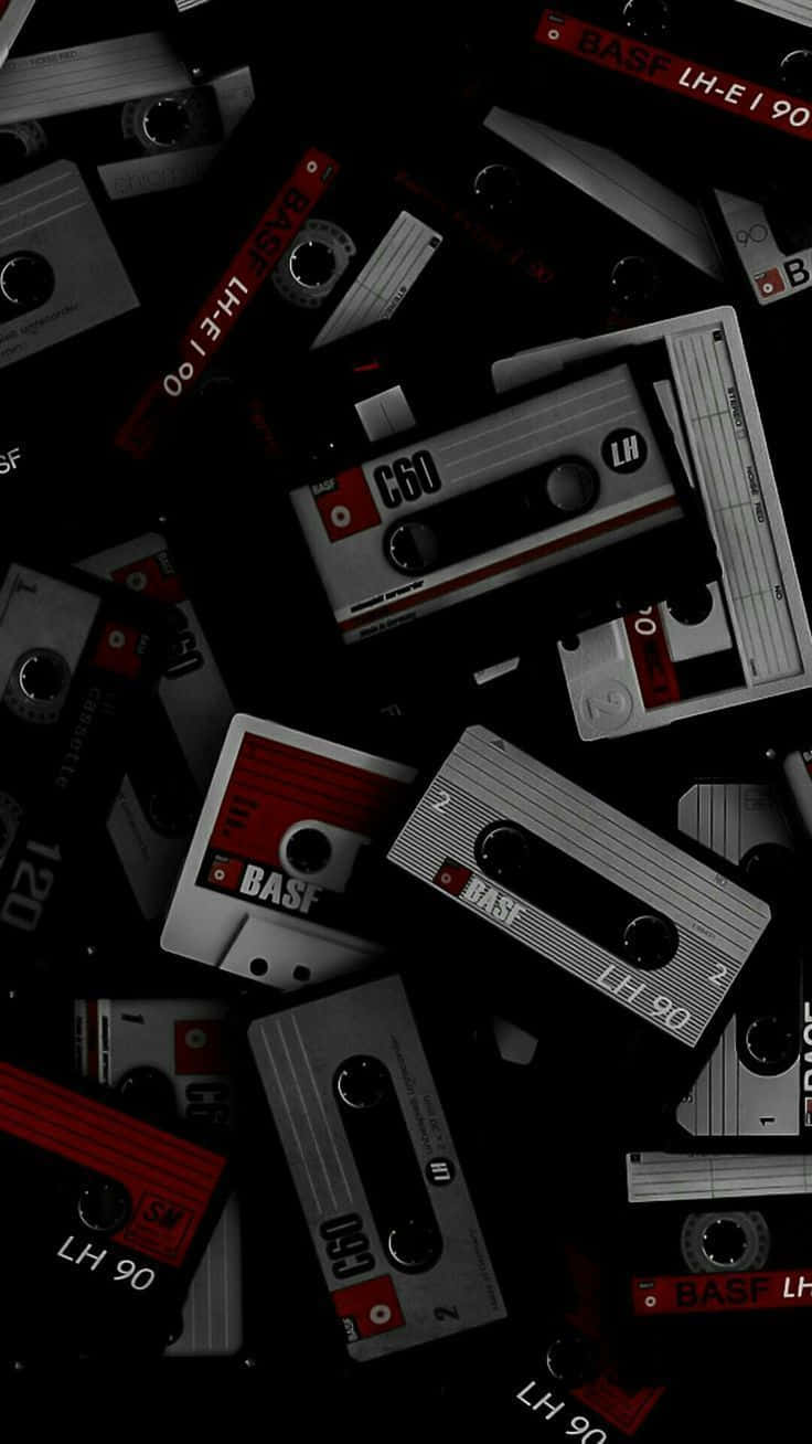 Get A Timelessly Stylish Look With Black Retro Background