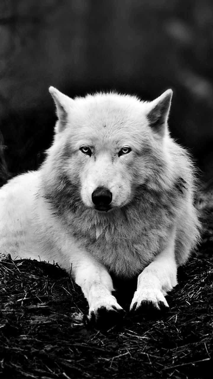 Get A Wolf Phone And Experience The Power Of Sleek Design And Quality Craftsmanship In One Phone Background