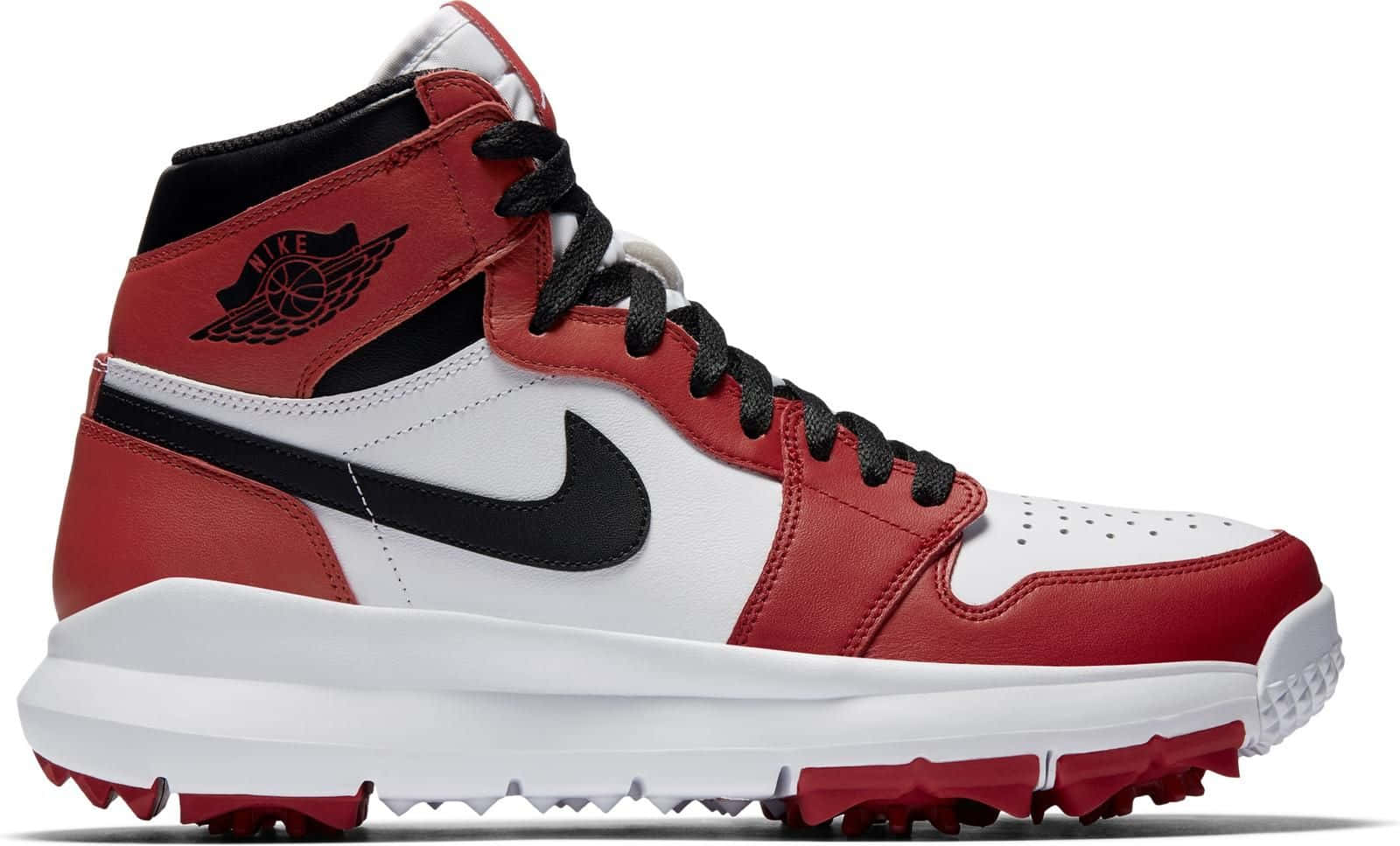 Get Advanced Comfort And Style With A Pair Of Red Jordan Shoes. Background