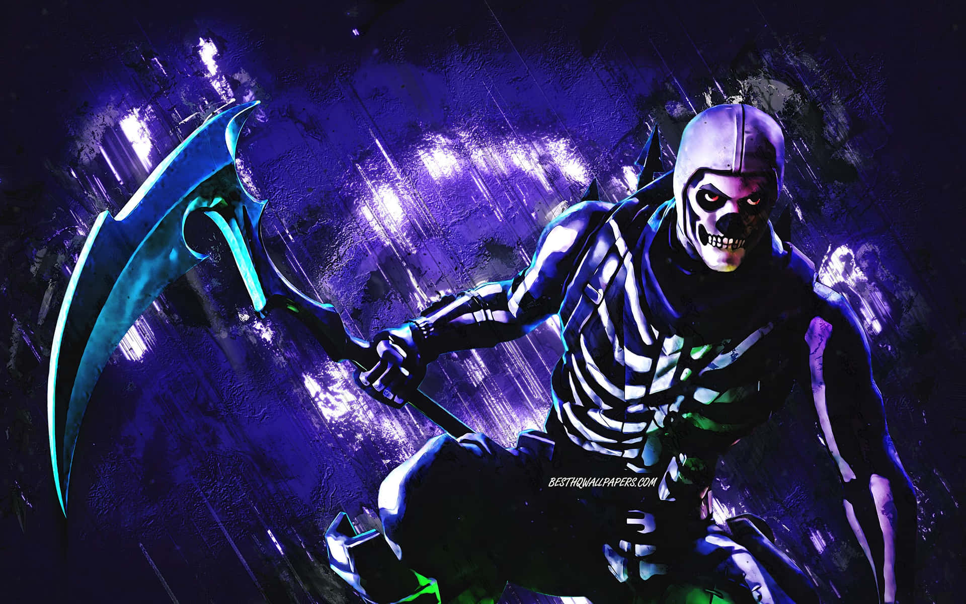 Get An Empowering Boost In Fortnite With The Purple Color! Background