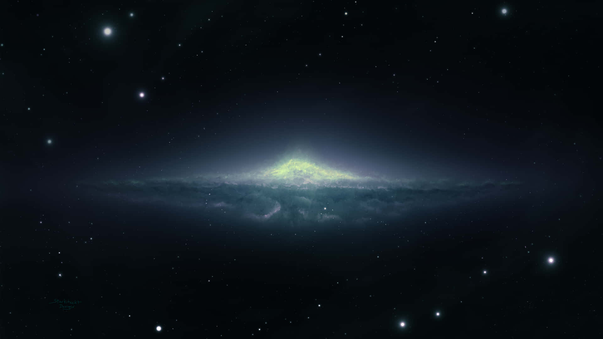 Get An Up Close View Of The Majestic Andromeda Galaxy In 4k Resolution Background