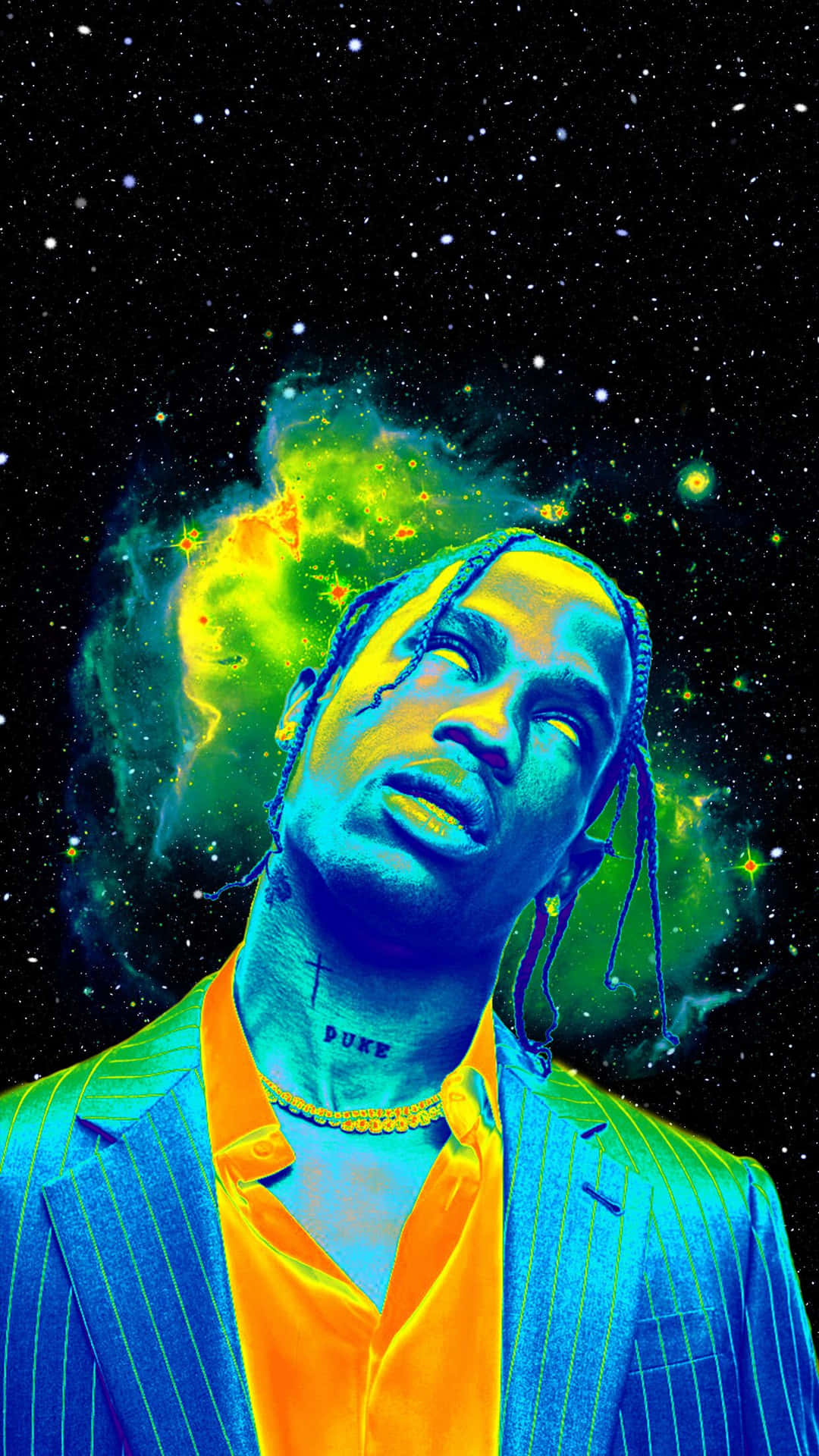 Get 'astronomical' And Upgrade Your Iphone With The Limited Edition Travis Scott Cosmetics. Background