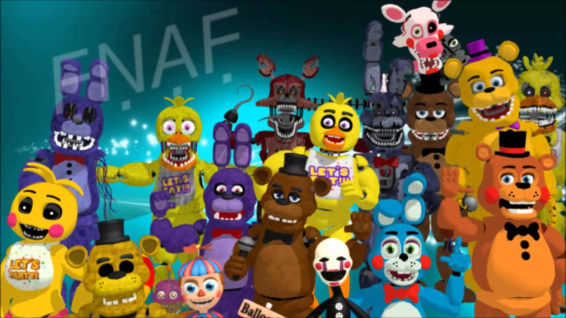 Get Behind The Desktop For A Scare Background