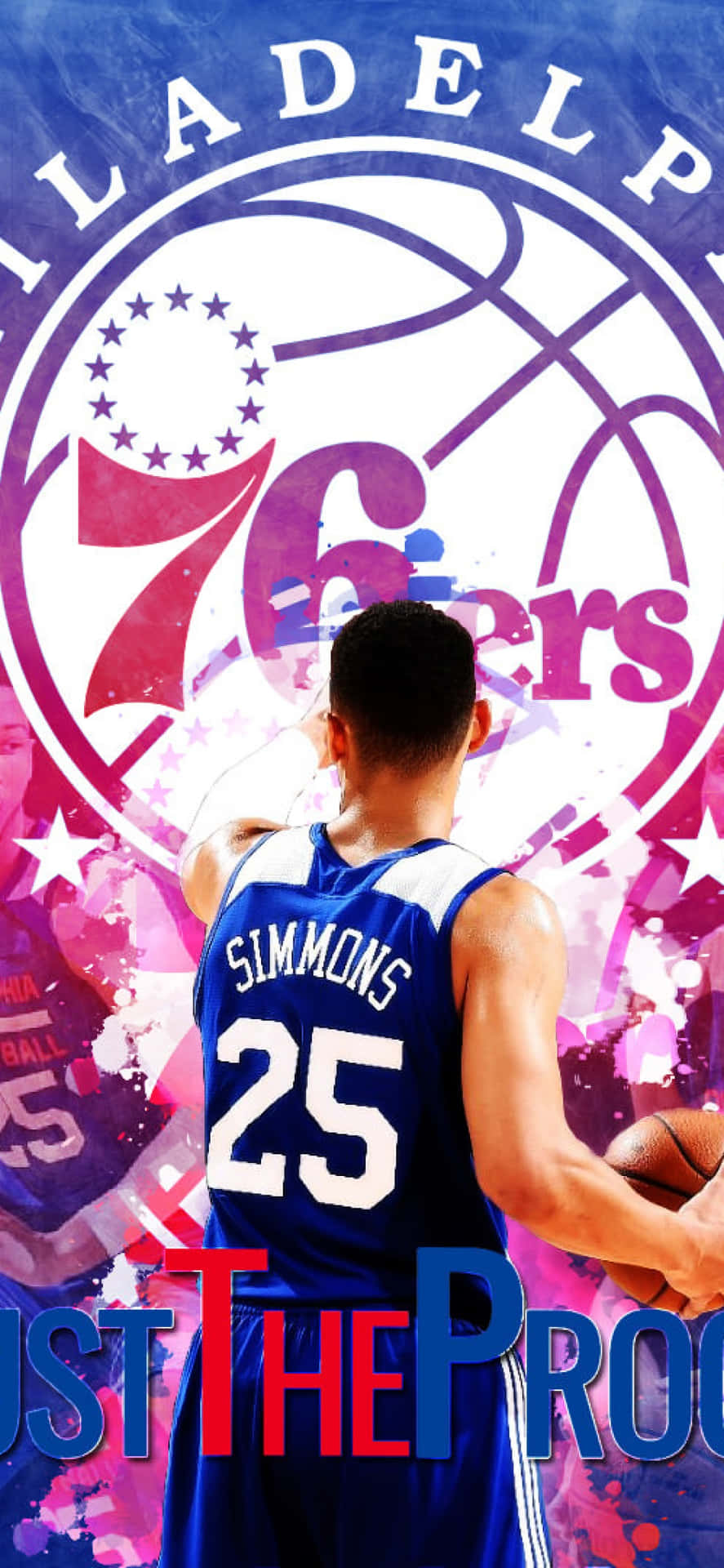 Get Behind The Sixers With An Iphone! Background