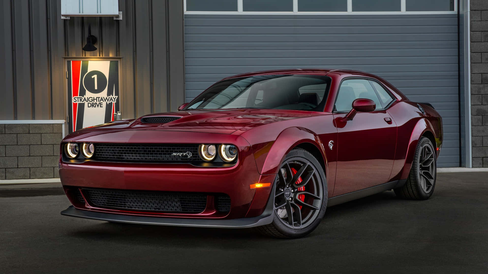 Get Behind The Wheel Of A Legendary Dodge Hellcat 4k Background