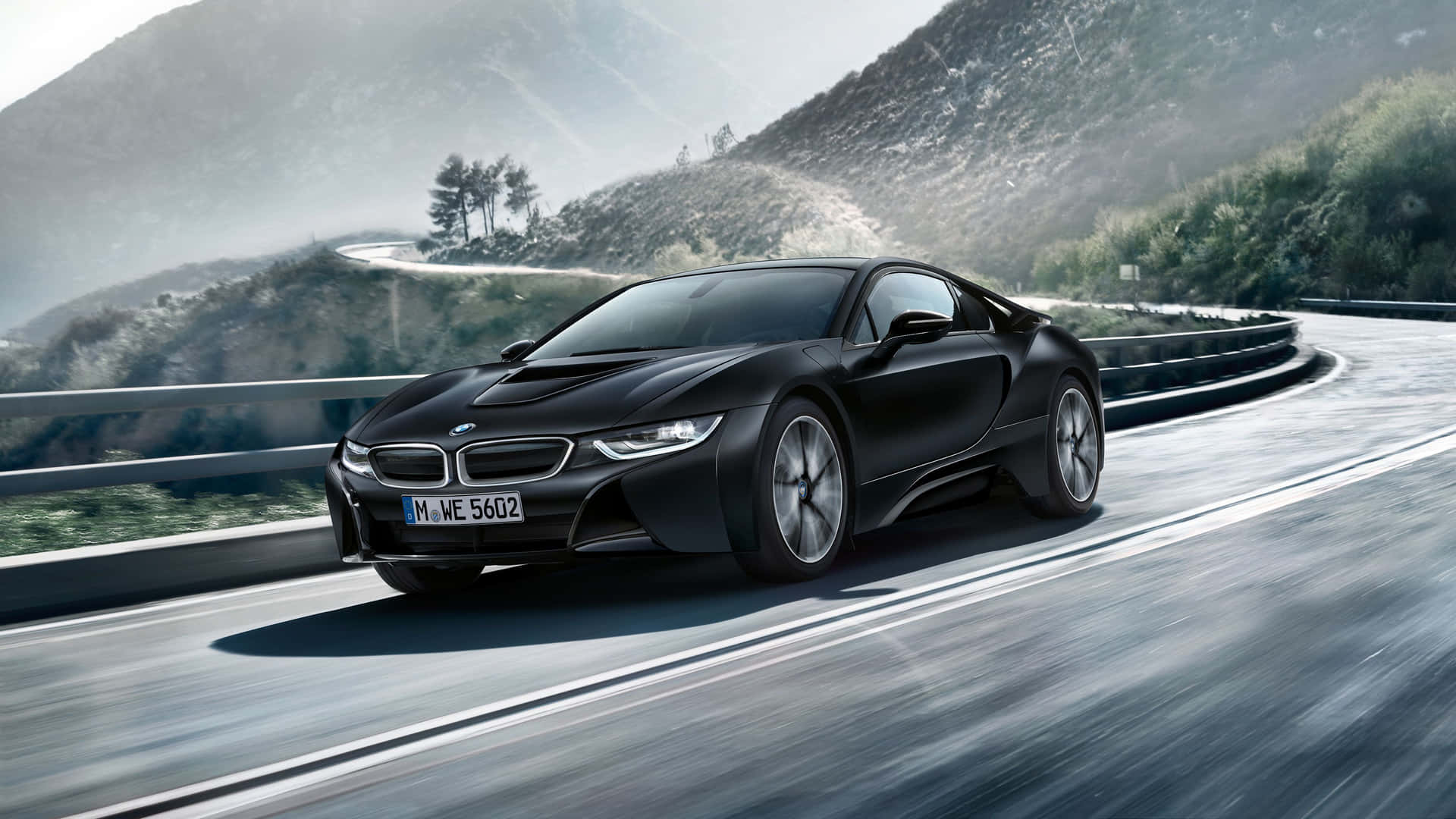 Get Behind The Wheel Of A Luxurious Bmw Background