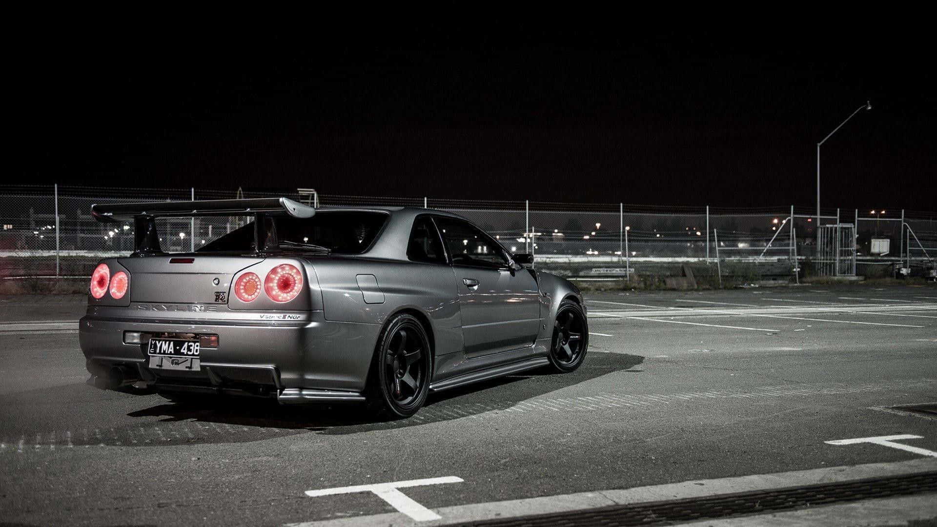 Get Behind The Wheel Of This Sleek And Stylish Cool Gtr Car.