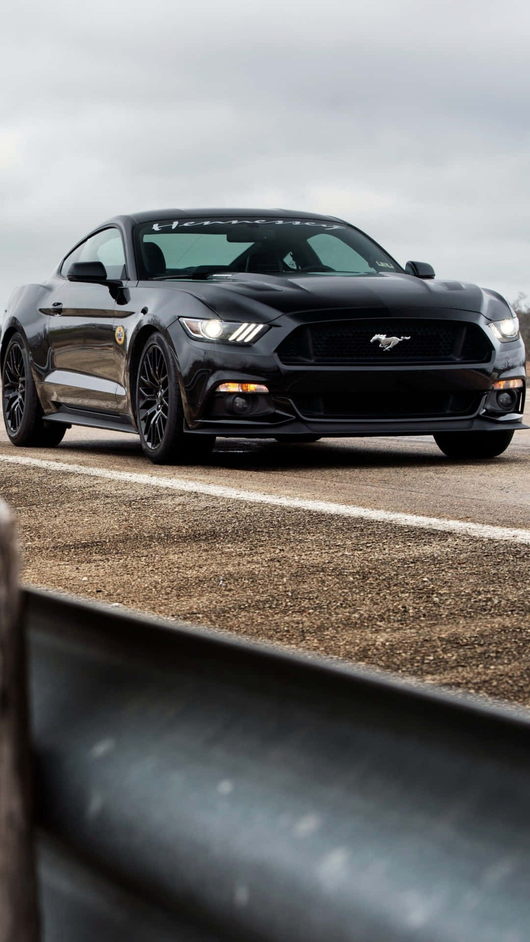 Get Behind The Wheel Of Your Dream Car With The Mustang Iphone Background