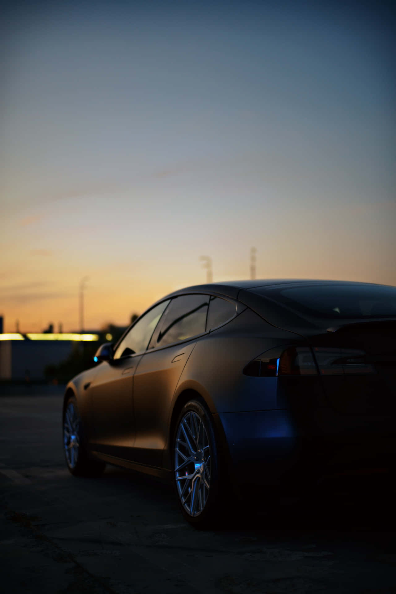 Get Charged Up For The Future With The Tesla Iphone Background