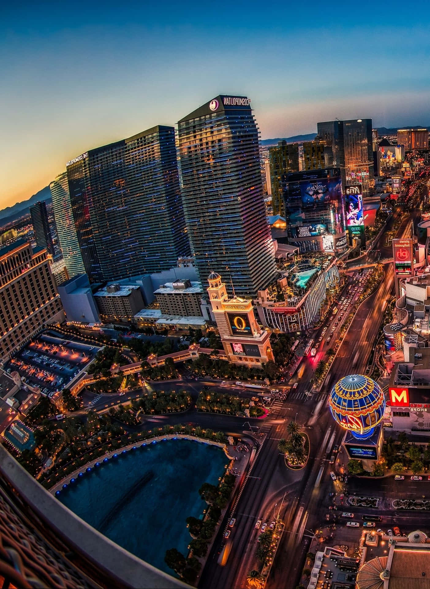 Get Connected With Las Vegas Phone Background