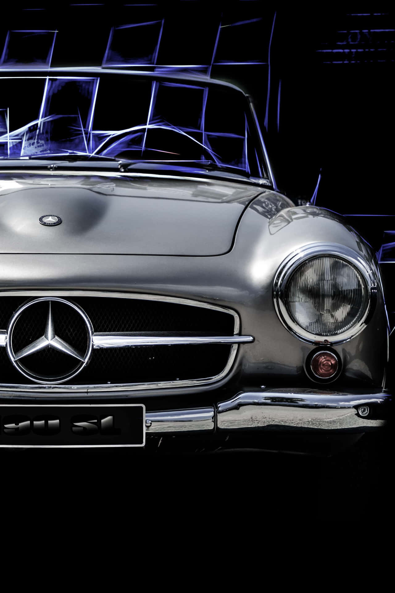 Get Connected With Mercedes Benz And The Iphone Background