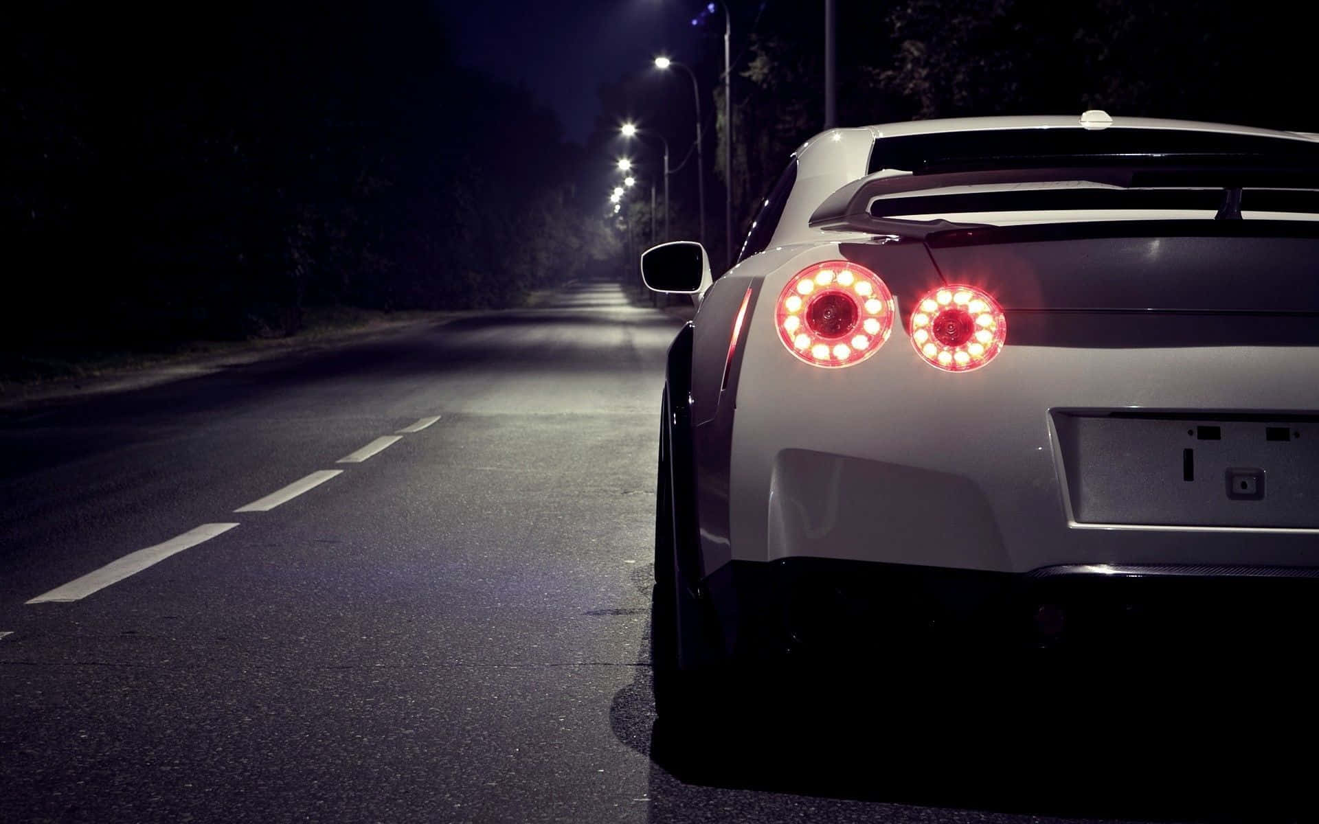 Get Cool & Stylish In The Nissan Gtr Background