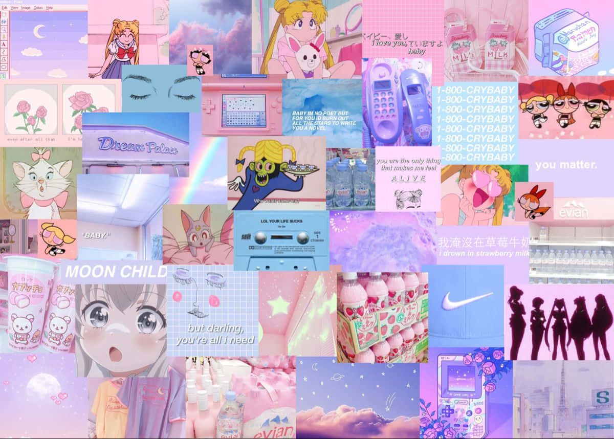 Get Creative With A Kawaii Pastel Laptop Background
