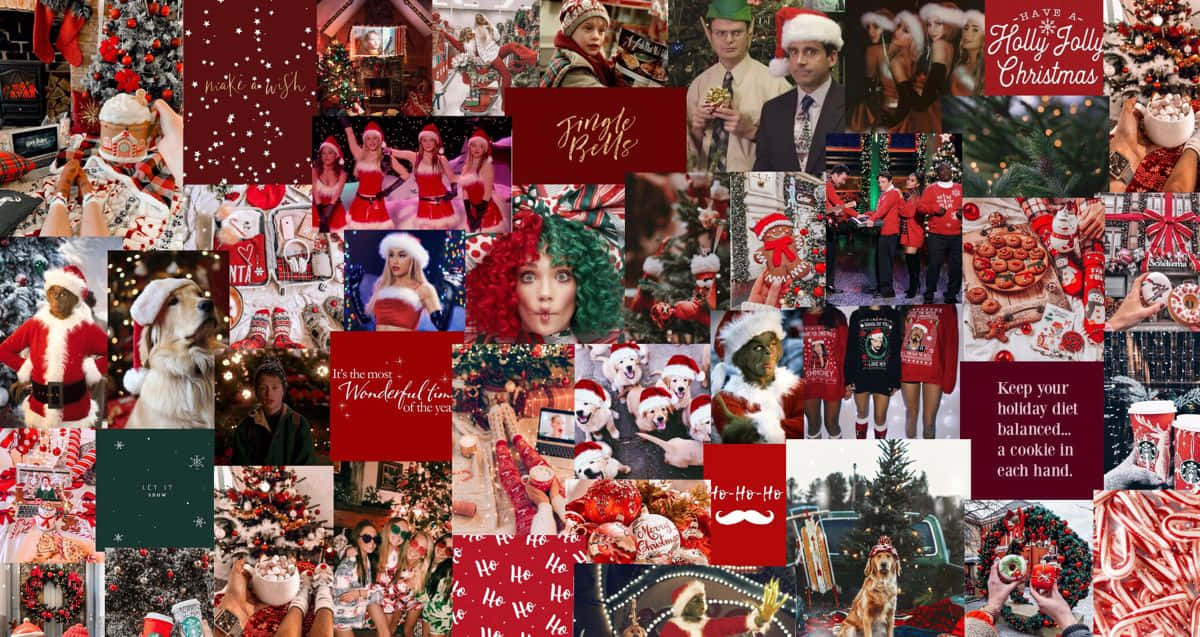 Get Creative With Christmas This Year Using Your Laptop! Background