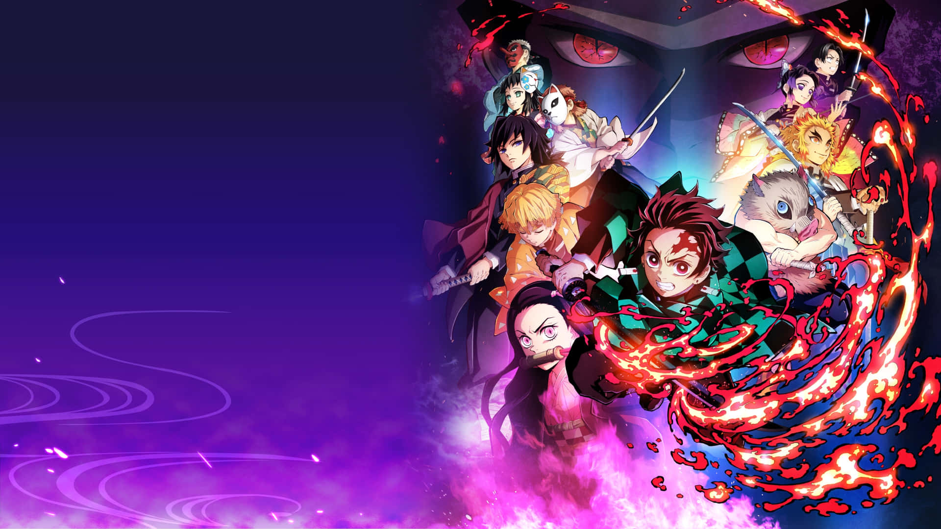 Get Demon Slayer Laptop And Take Your Gaming To The Next Level Background