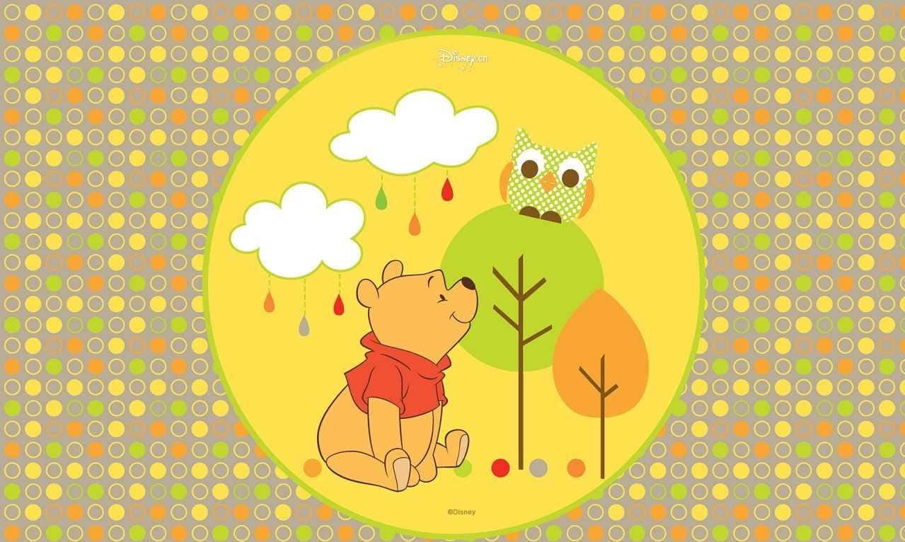 Get Disney Adventures On Your Laptop With Winnie The Pooh Background