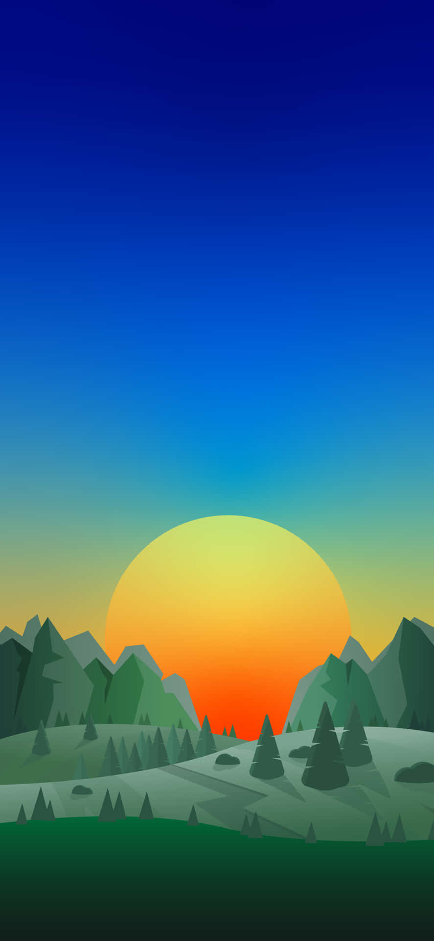 Get Excited For The Sunrise With The Iphone Background