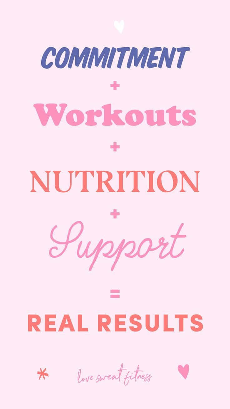 Get Fit With Cute Workout! Background