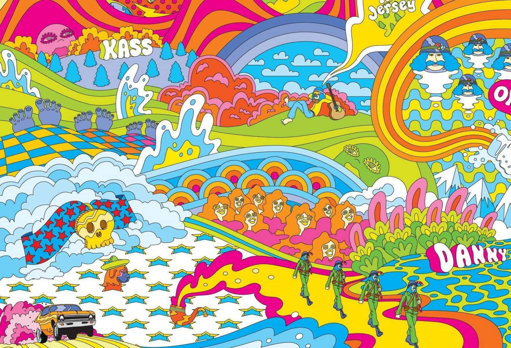Get Groovy With Our Unique Line Of Retro Accessories Background
