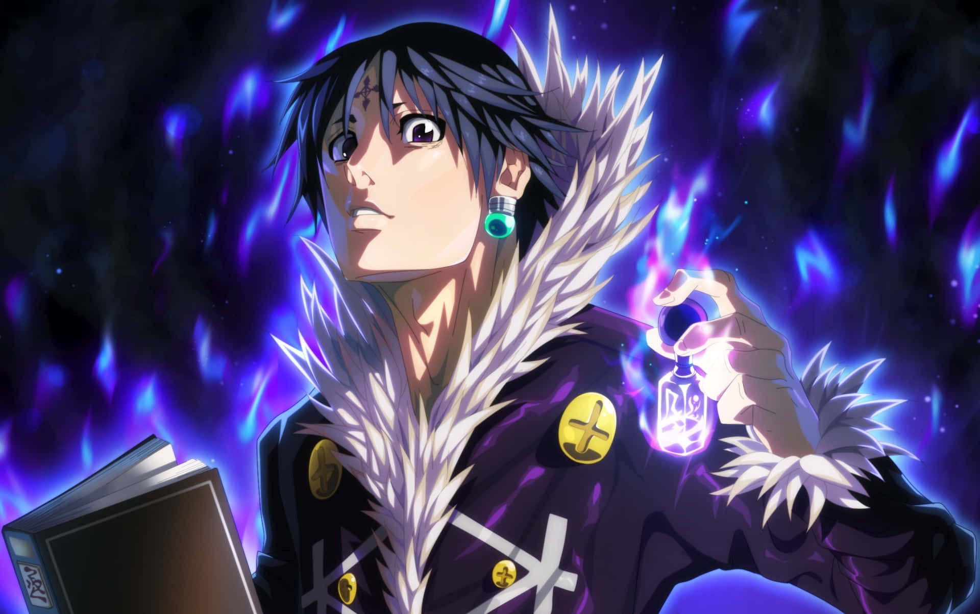 Get Hunter X Hunter Anywhere With This Rugged Laptop Background