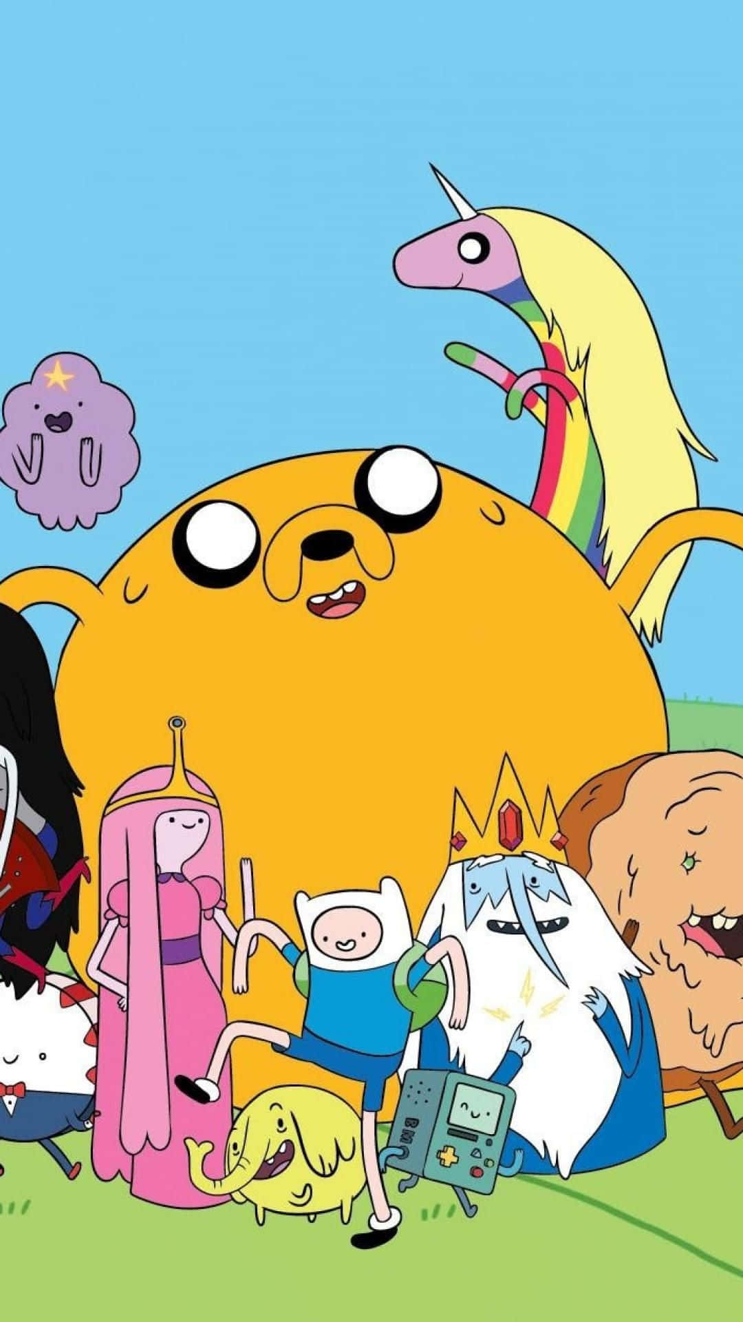 Get In On The Adventure Time Fun With An Iphone! Background