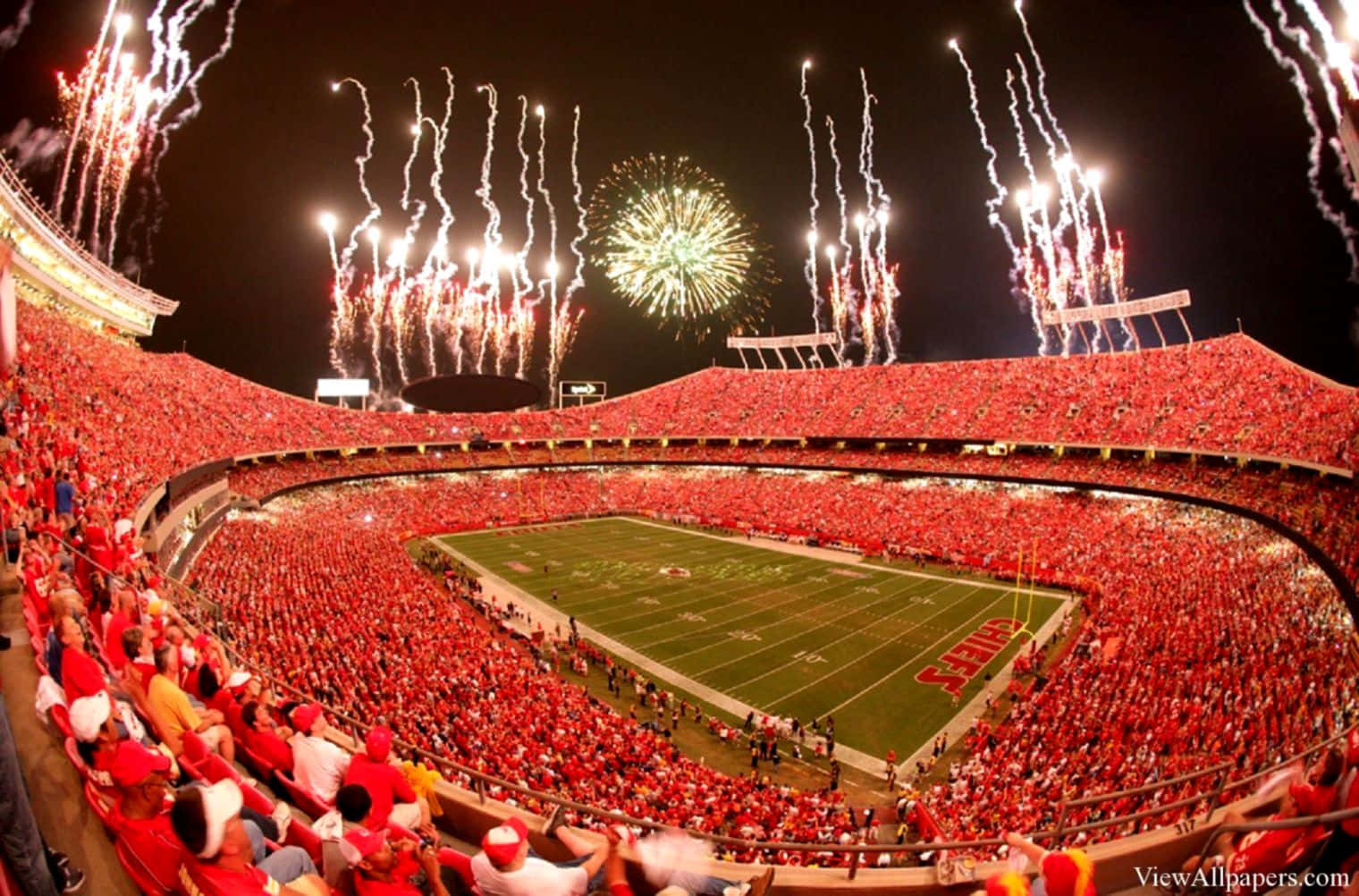 Get In The Game With A Kansas City Chiefs 4k Wallpaper! Background