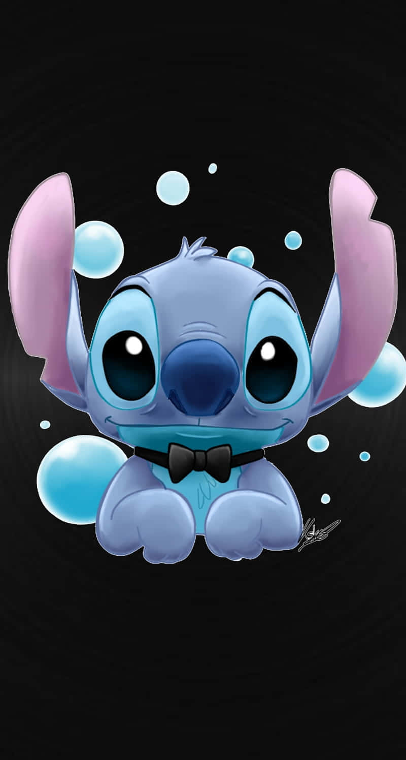 Get In The Halloween Spirit With Lilo And Stitch Background