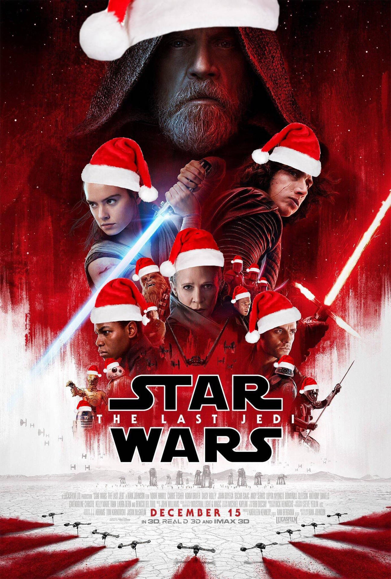 Get In The Holiday Spirit With Star Wars Background