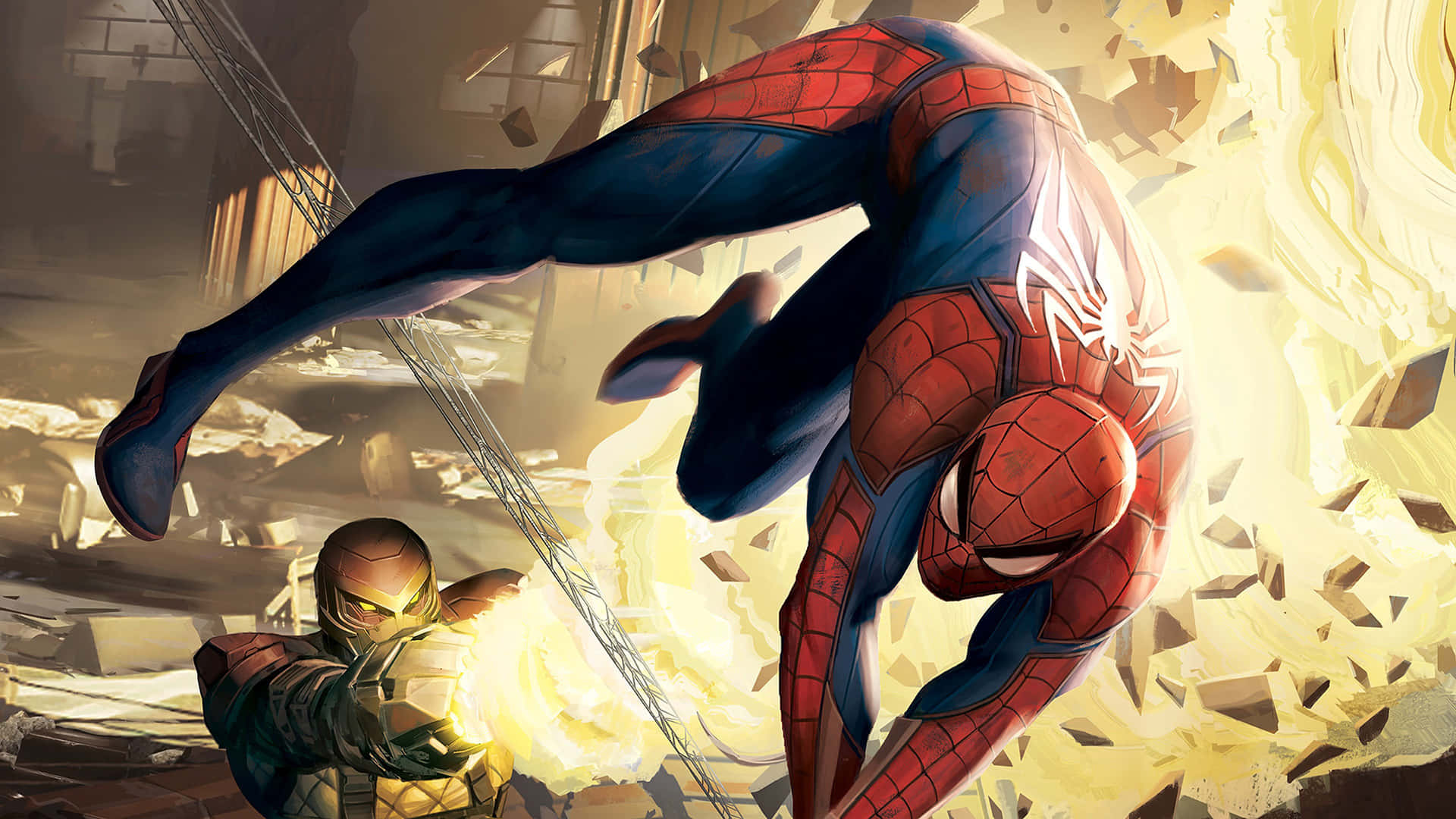 Get In The Marvel Universe With The Marvel’s Spider-man Ps4 Background