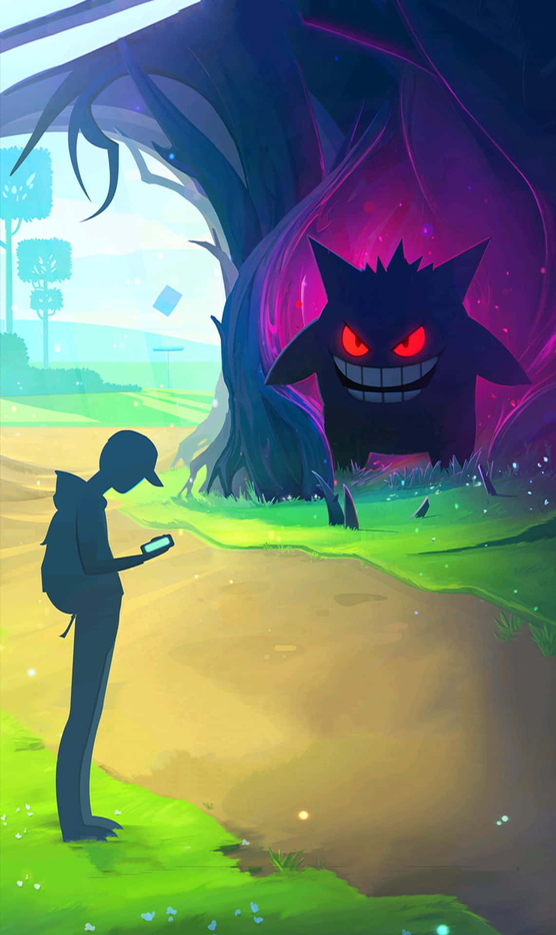Get In The Spirit Of The Spooky Season With This Festive Take On Pokemon-halloween! Background