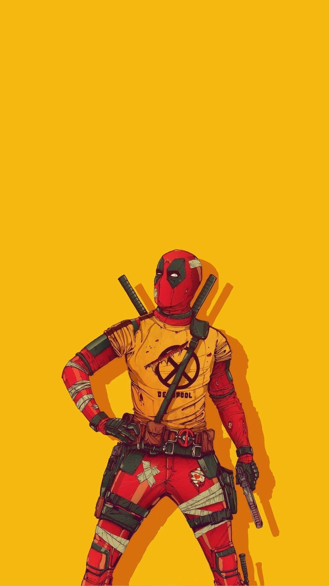 Get In Touch With Your Cool Side With A Deadpool Phone Background