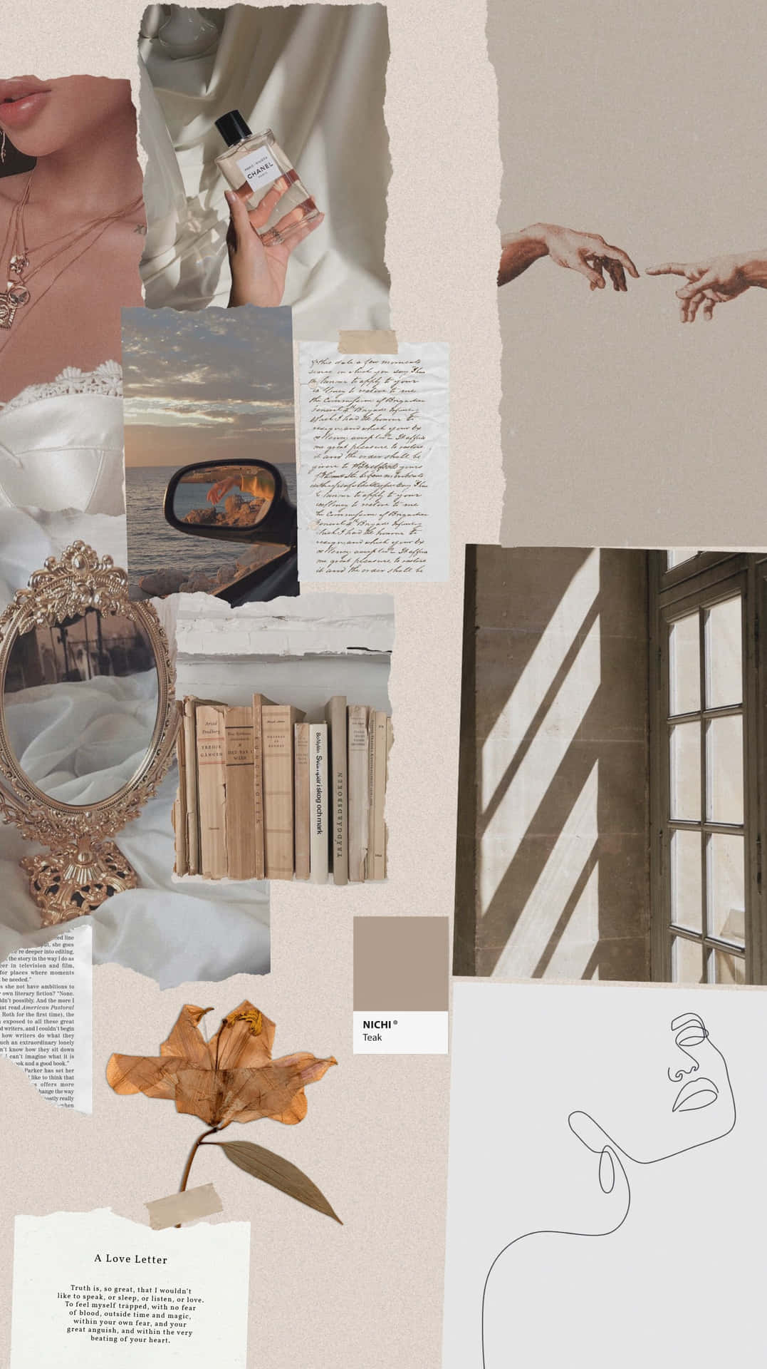 Get Inspired By Aesthetic Moodboard Background