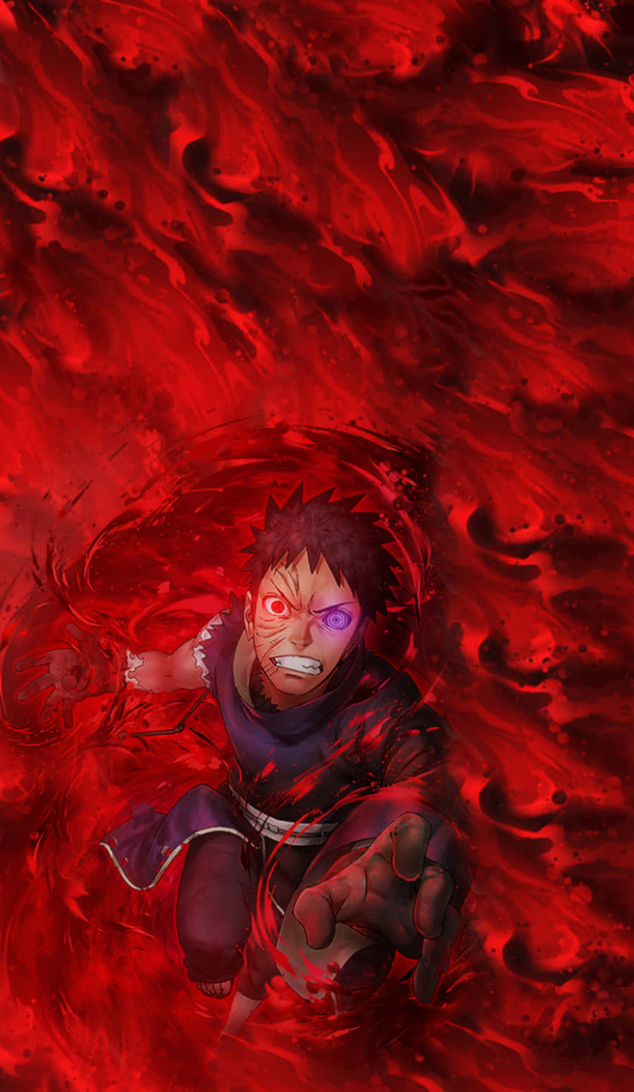Get Inspired By Obito's Strong Will And Determination To Make An Impact. Background