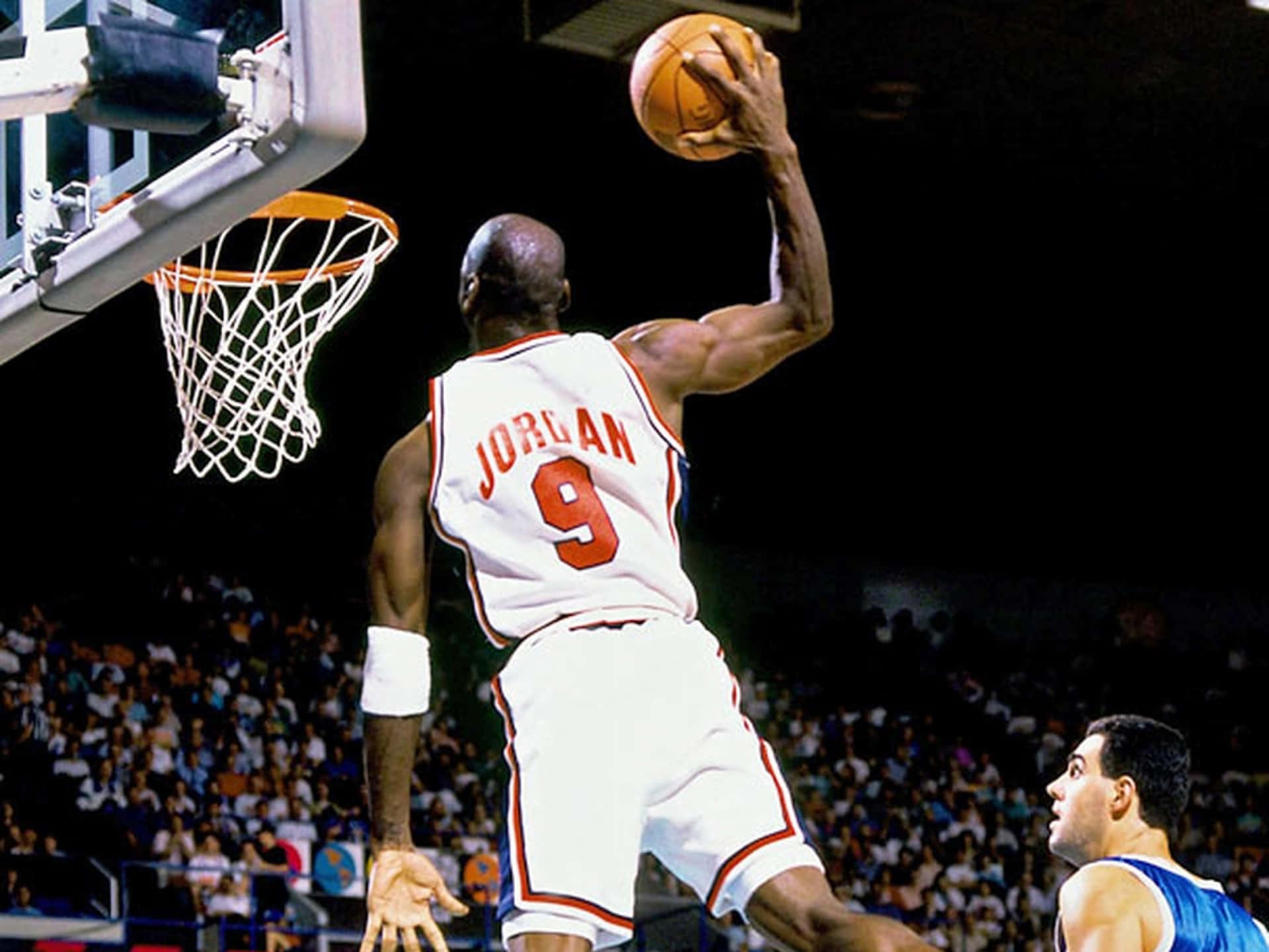 Get Inspired To Be The Goat Like Michael Jordan With This Iconic Jersey Background