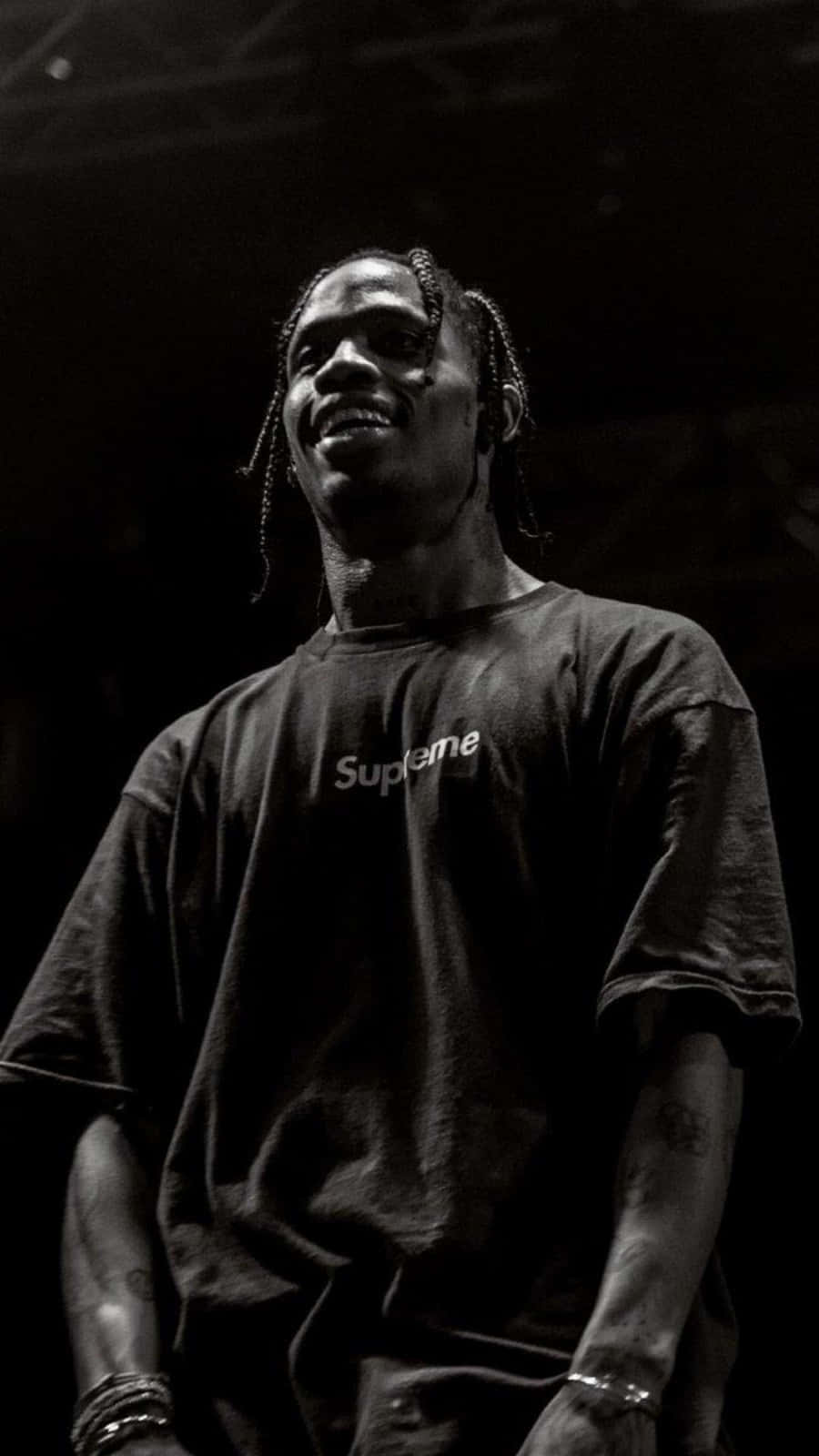 Get Inspired With Travis Scott's Iphone Featuring A Custom Rose Cover Background