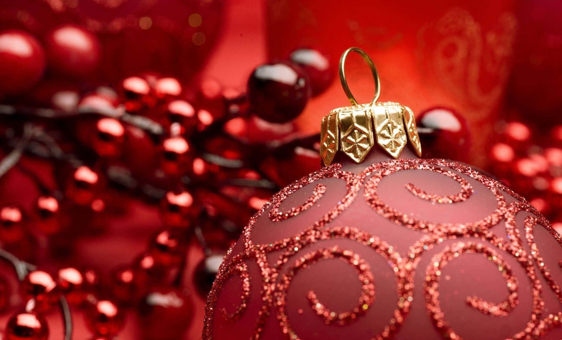 Get Into The Christmas And Red Aesthetic Spirit This Winter! Background