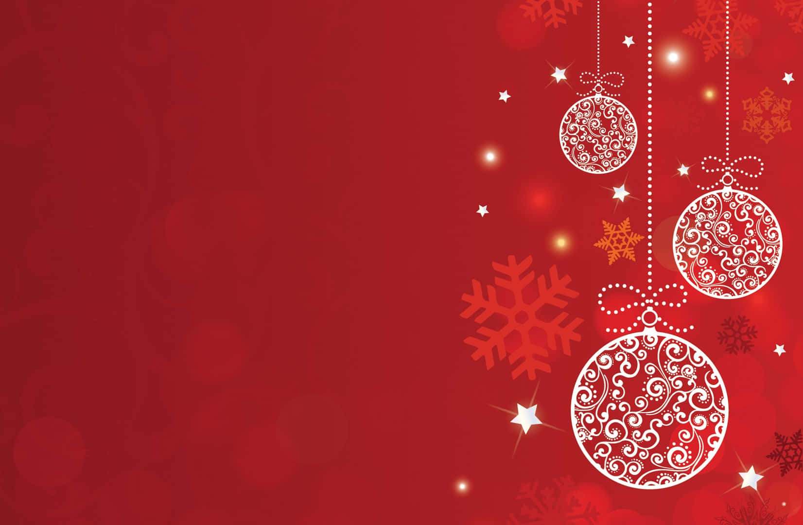 Get Into The Festive Spirit With A Red Aesthetic Christmas! Background