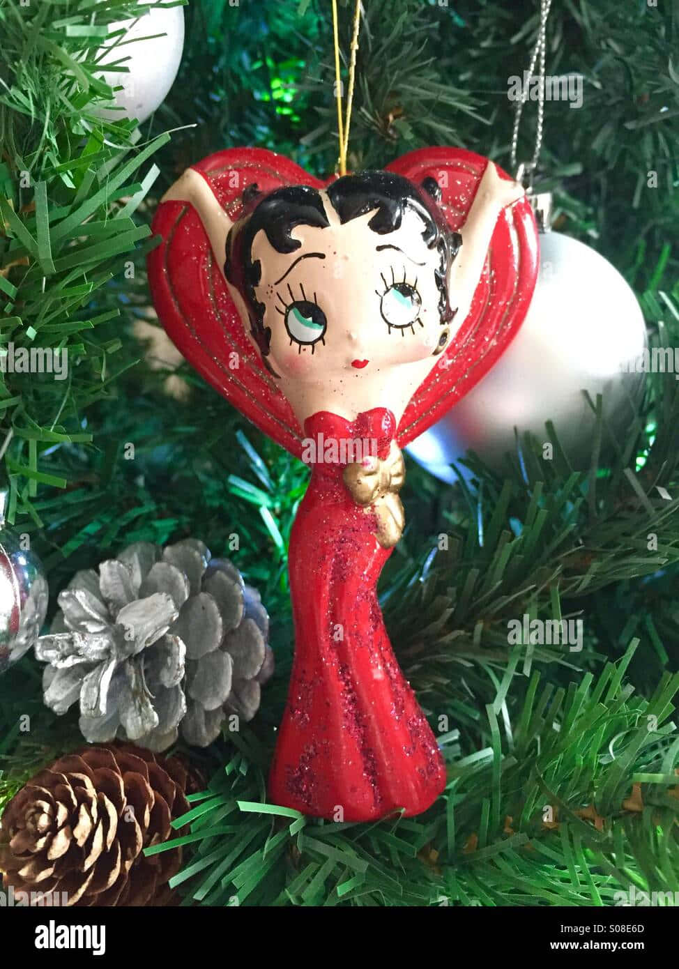 Get Into The Festive Spirit With Betty Boop This Christmas! Background