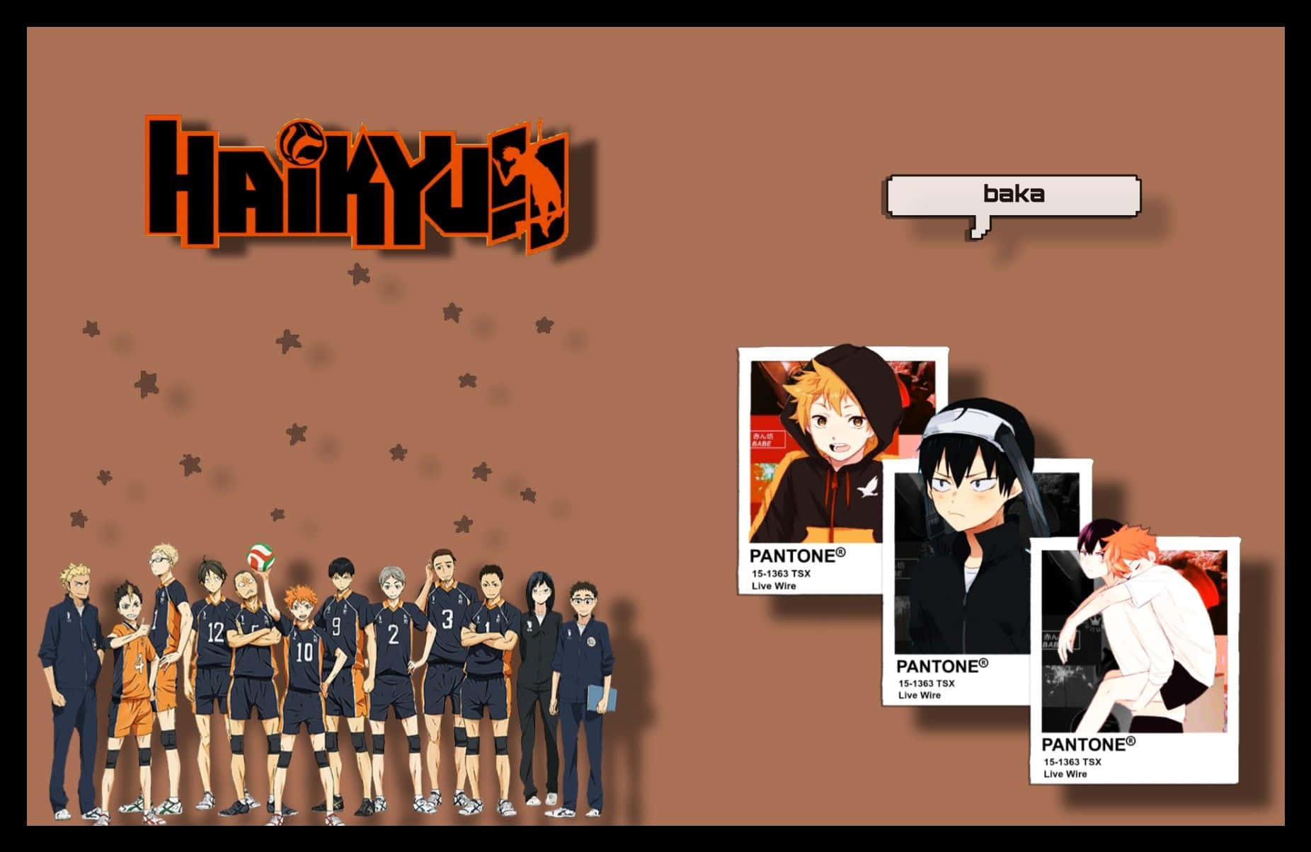 Get Into The Game With This Haikyuu Aesthetic Desktop Wallpaper!