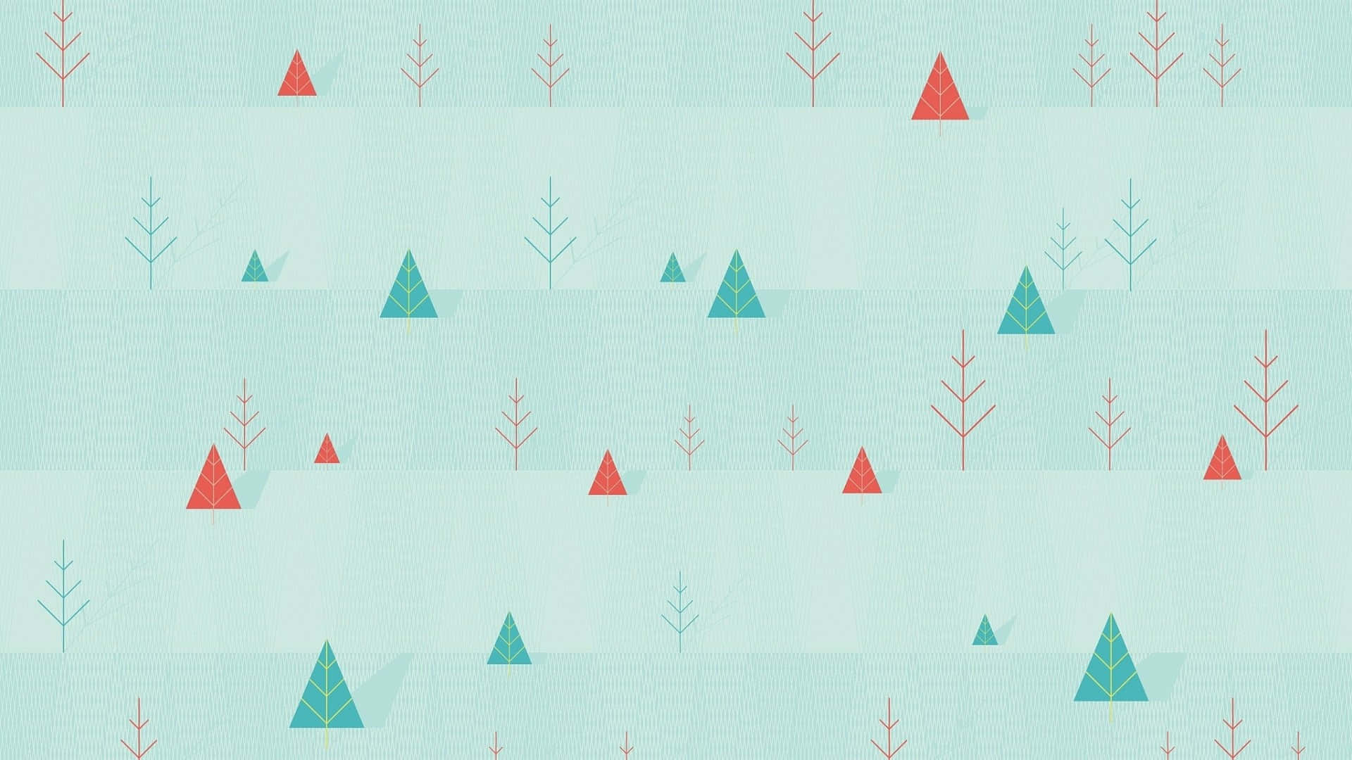 Get Into The Holiday Spirit With A Festive Minimalist Christmas Desktop Background