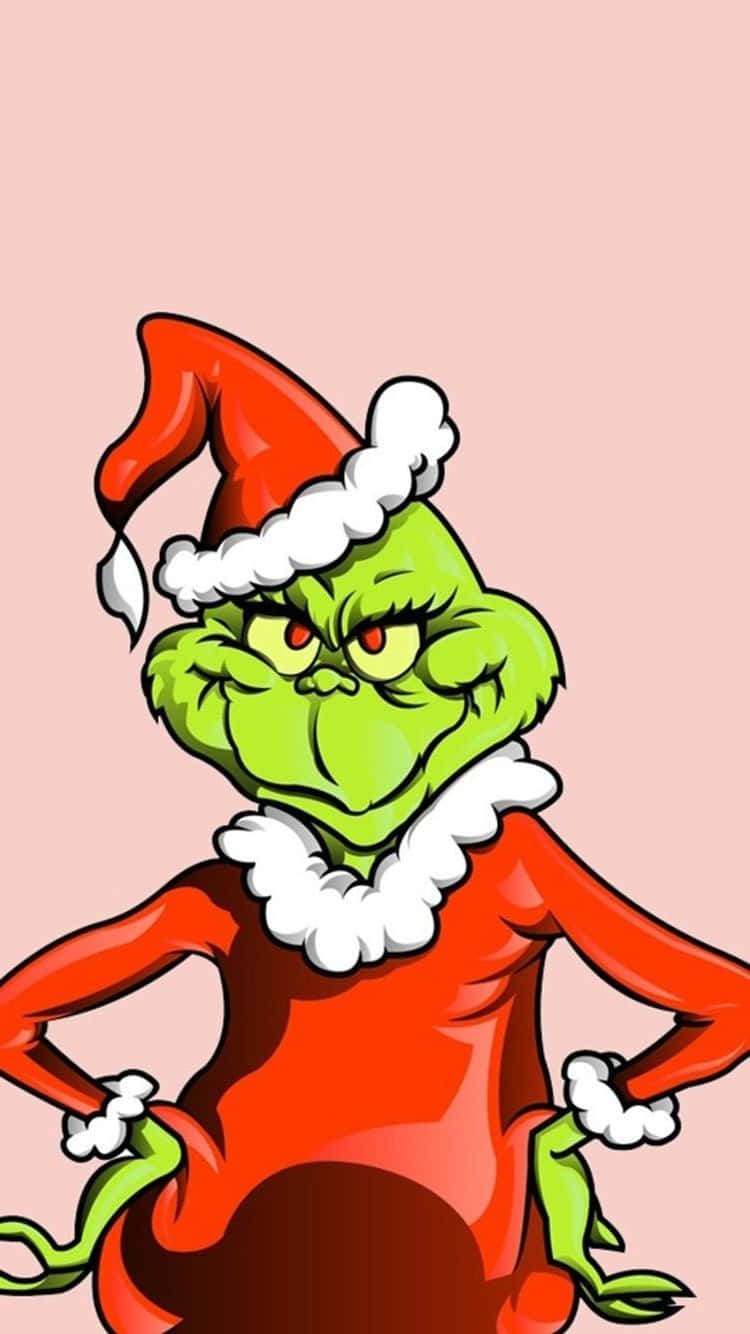 Get Into The Holiday Spirit With This Cute Grinch! Background