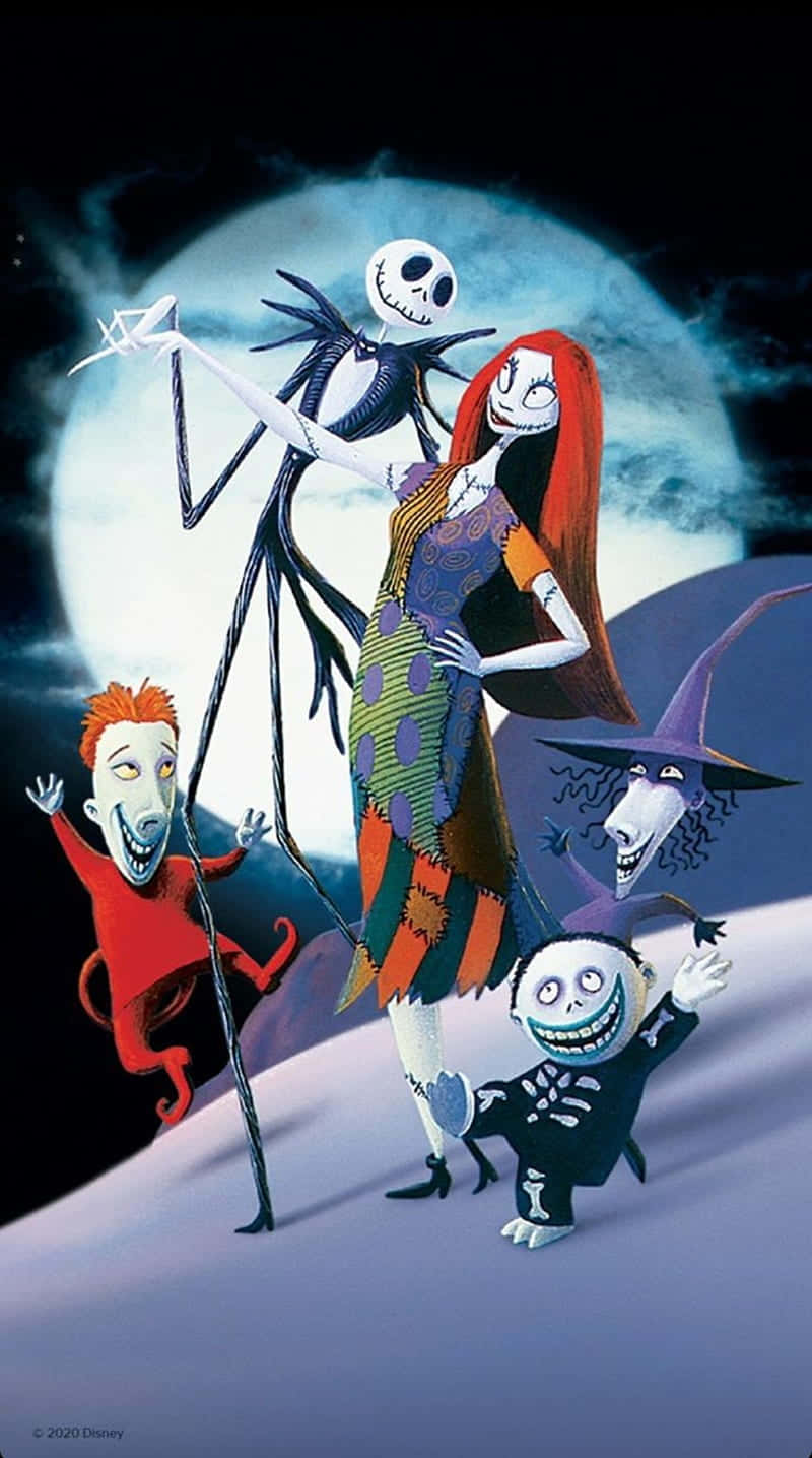 Get Into The Spirit Of Things, With The Nightmare Before Christmas Phone! Background