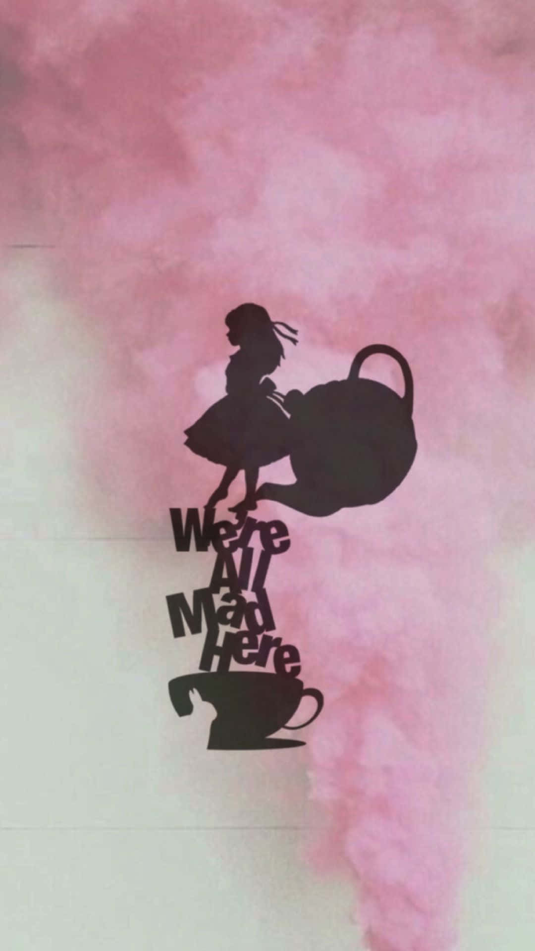 Get Lost In A Whimsical World Of Dreams With Alice In Wonderland Aesthetic Background