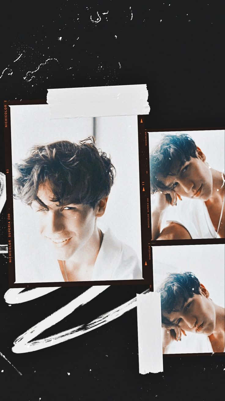 Get Lost In Chase Hudson's Dreamy Gaze Background
