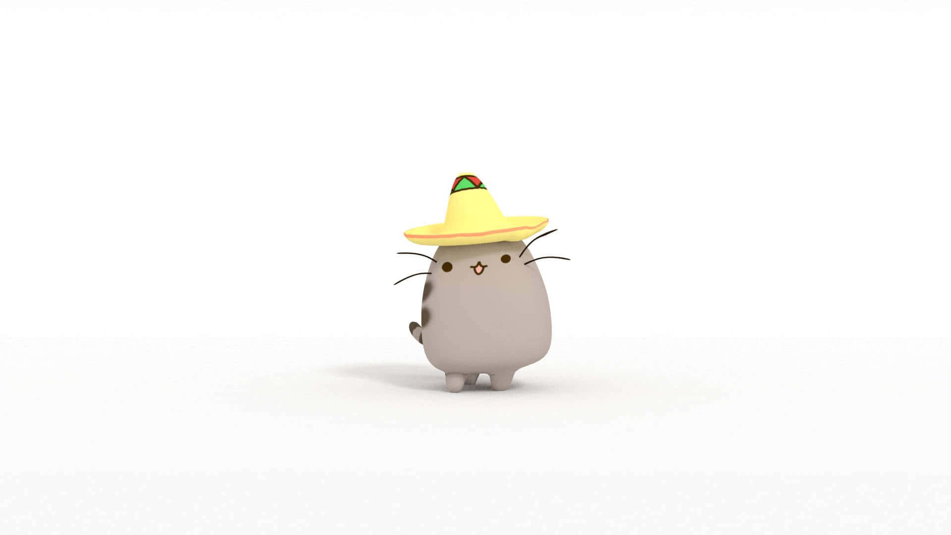 Get Lost In Cuteness With Pusheen Kawaii Background