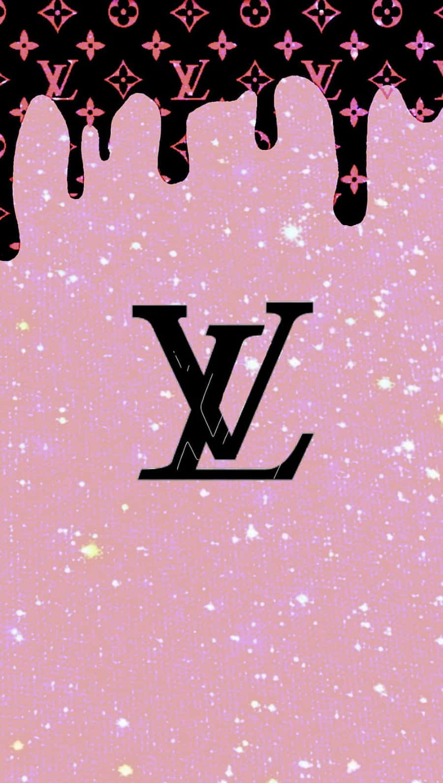 Get Lost In Luxurious Louis Vuitton Pink Background