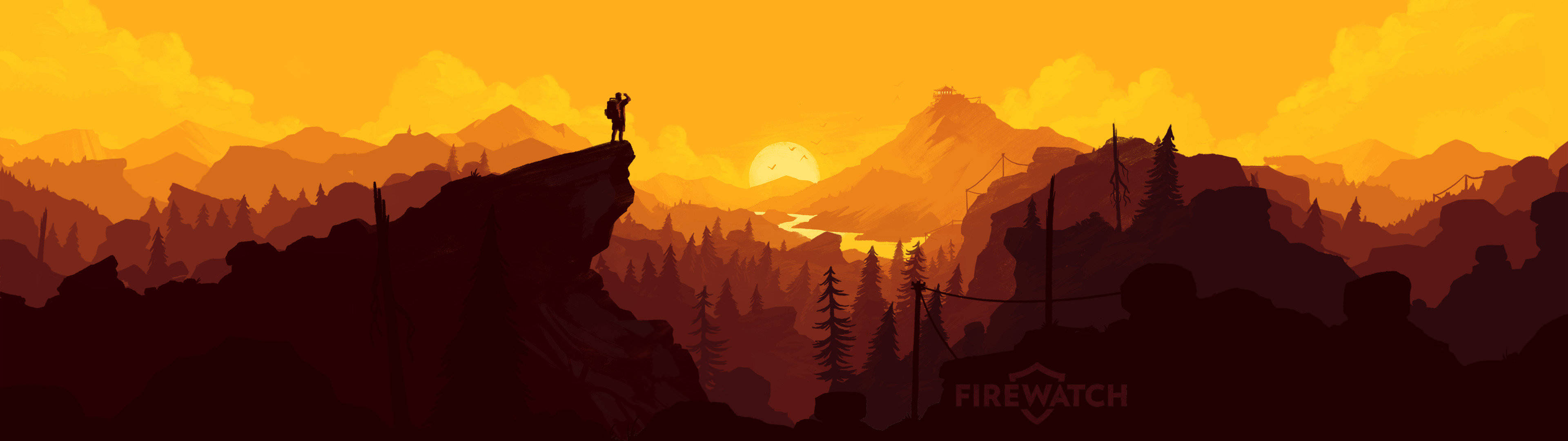 Get Lost In The Adventure Of Dual Screen With Firewatch.