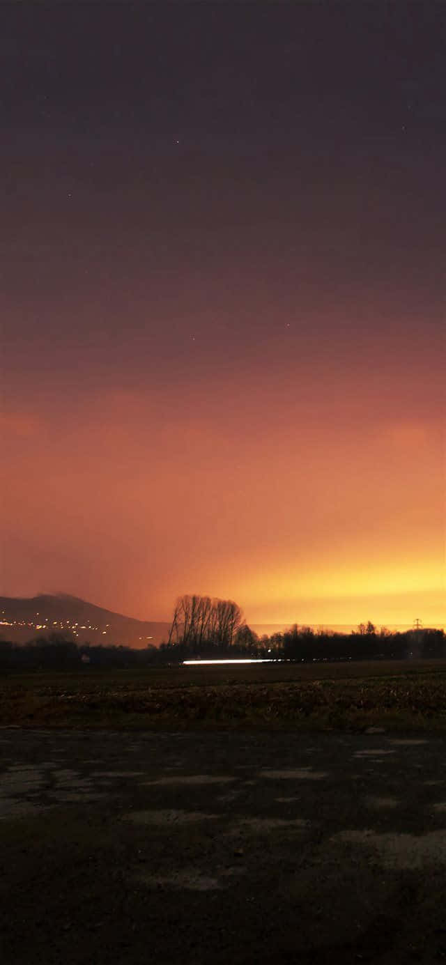 Get Lost In The Beauty Of An Aesthetic Sunset Background