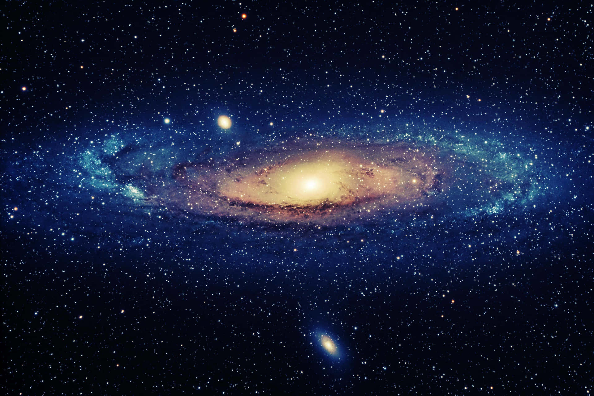 Get Lost In The Beauty Of Our Nearest Galactic Neighbor - Andromeda Galaxy 4k Background