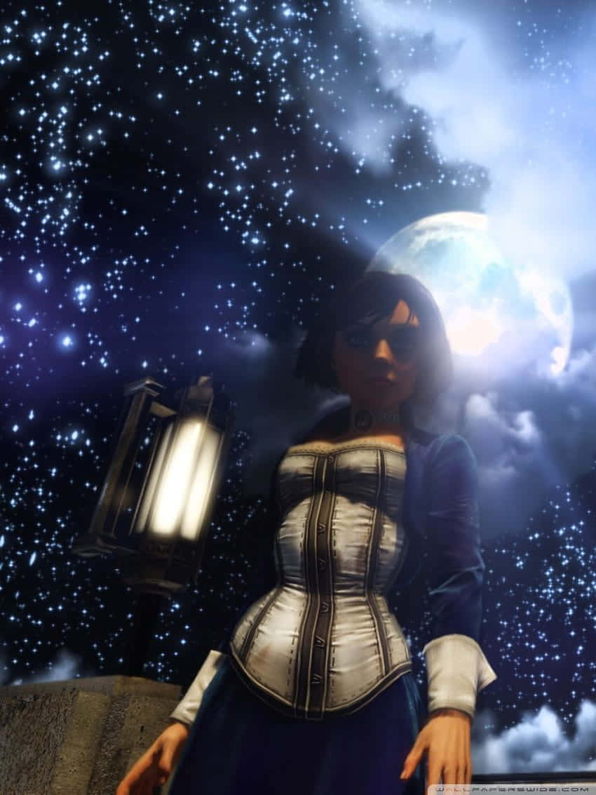 Get Lost In The Dystopian Wasteland Of Bioshock On Your Iphone Background